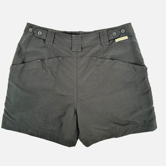 Royal Robbins Womens Black Nylon Outdoor Hiking Active Shorts Size 4 - Picture 2 of 11